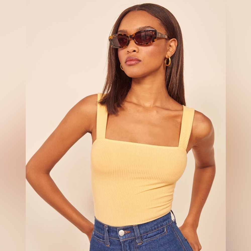REFORMATION | canyon ribbed tank top